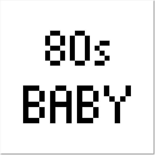 80s Baby Wall Art by NoorAlbayati93